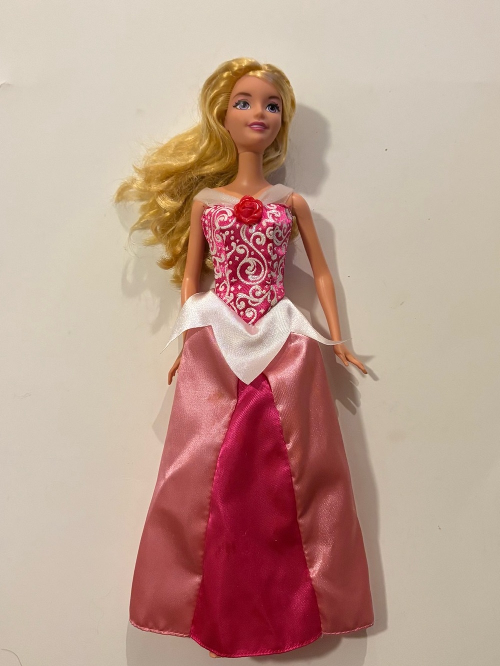 Disney Princess Aurora Sleeping Beauty doll.